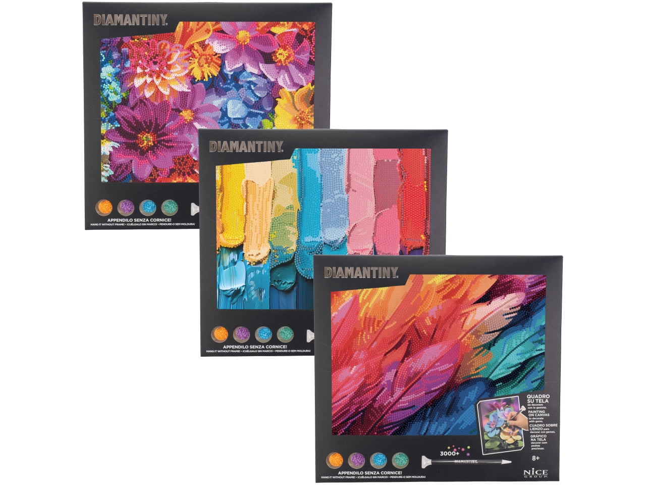 Diamantiny quadro full colors modelli assortiti