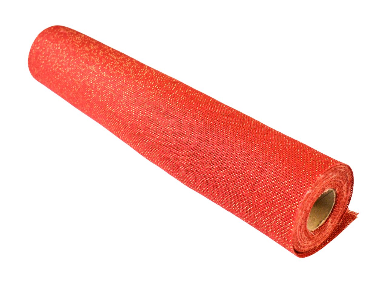 Rotolo juta lurex 48cmx5mt rosso