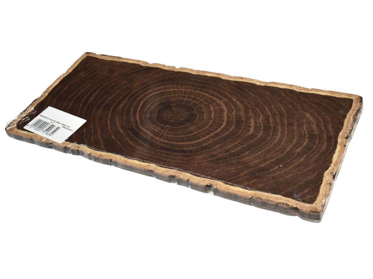 Tronchetto legno 18x40cm legno scuro