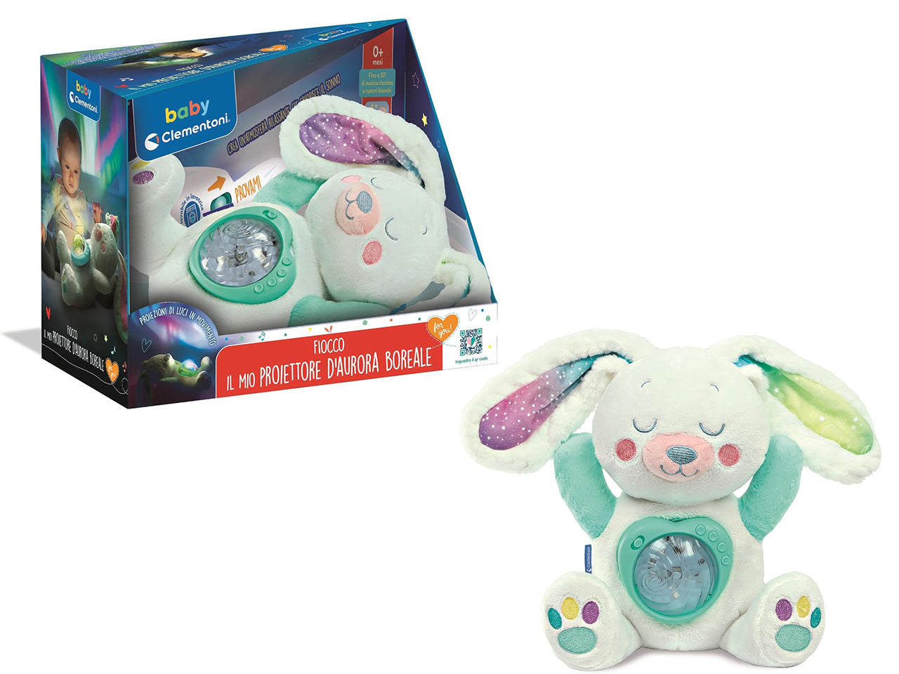 Baby Clementoni for you Fiocco il mio proiettore d' aurora borea