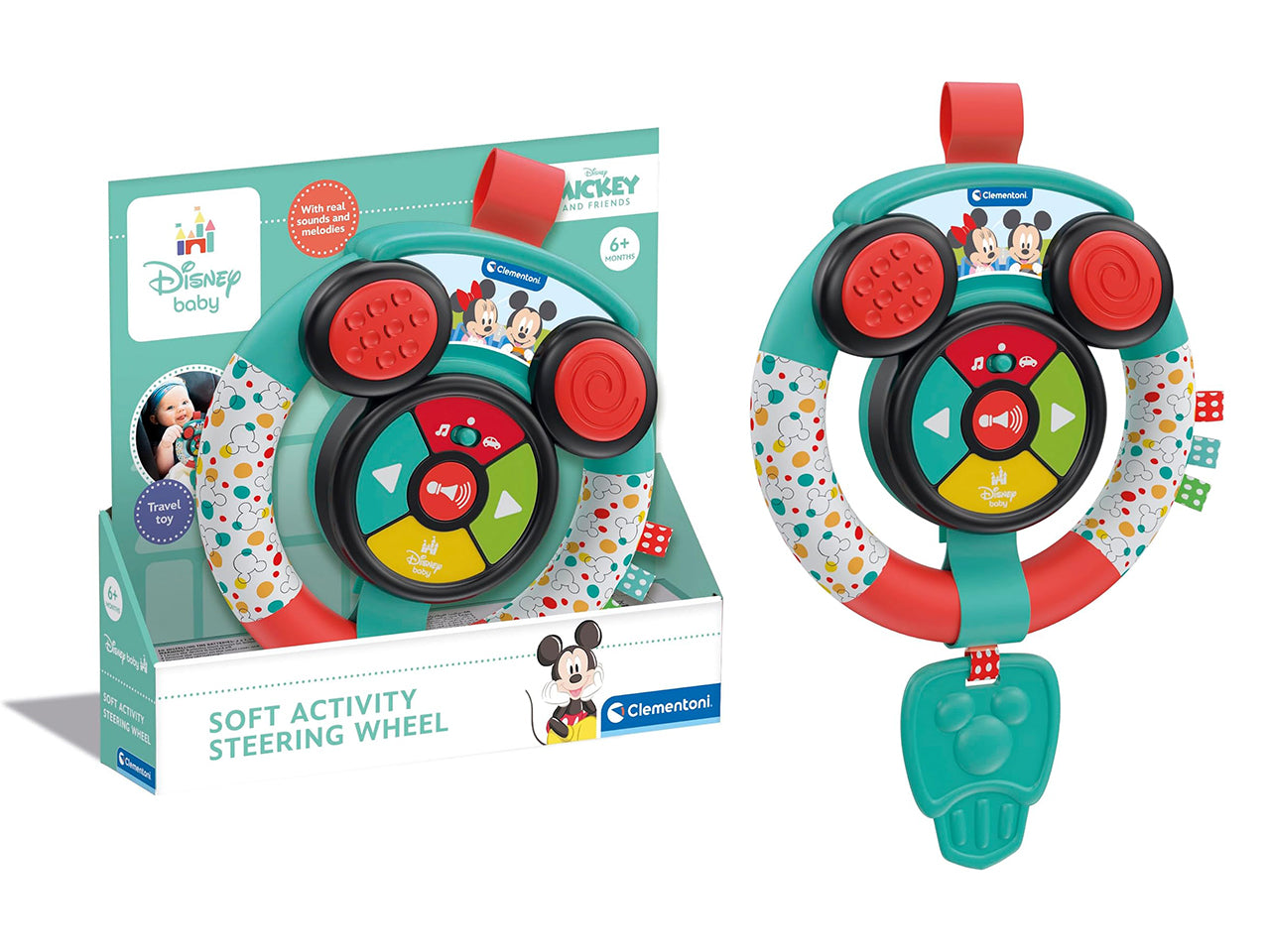 Disney Baby soft volante da passeggino