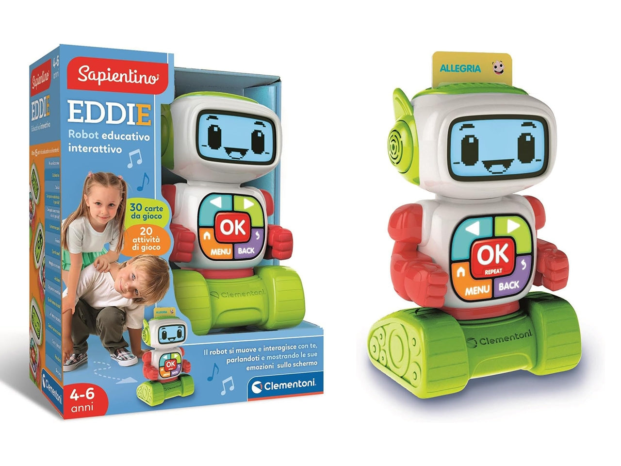 Sapientino Eddie robot educativo