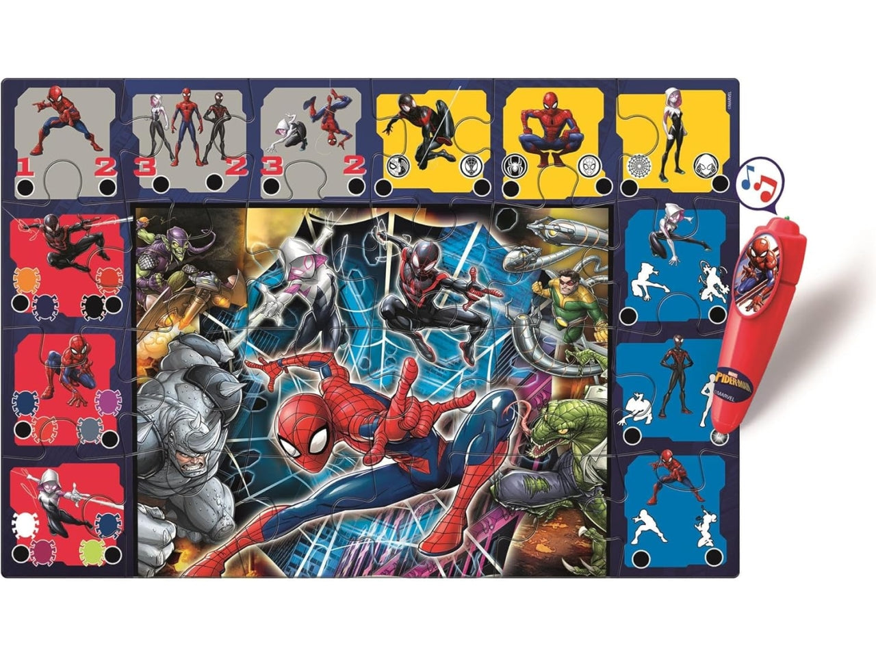 Clementoni interactive puzzle Spiderman