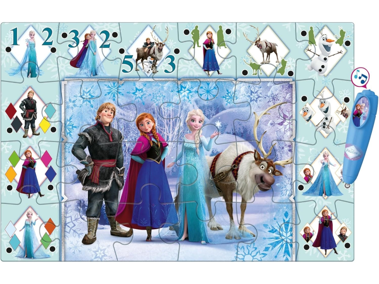 Clementoni interactive puzzle Frozen