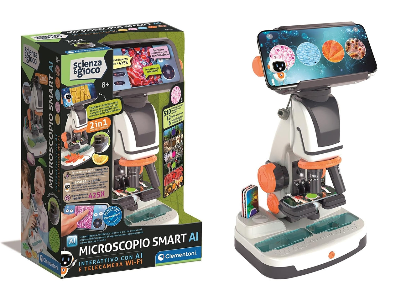 Clementoni microscopio interattivo