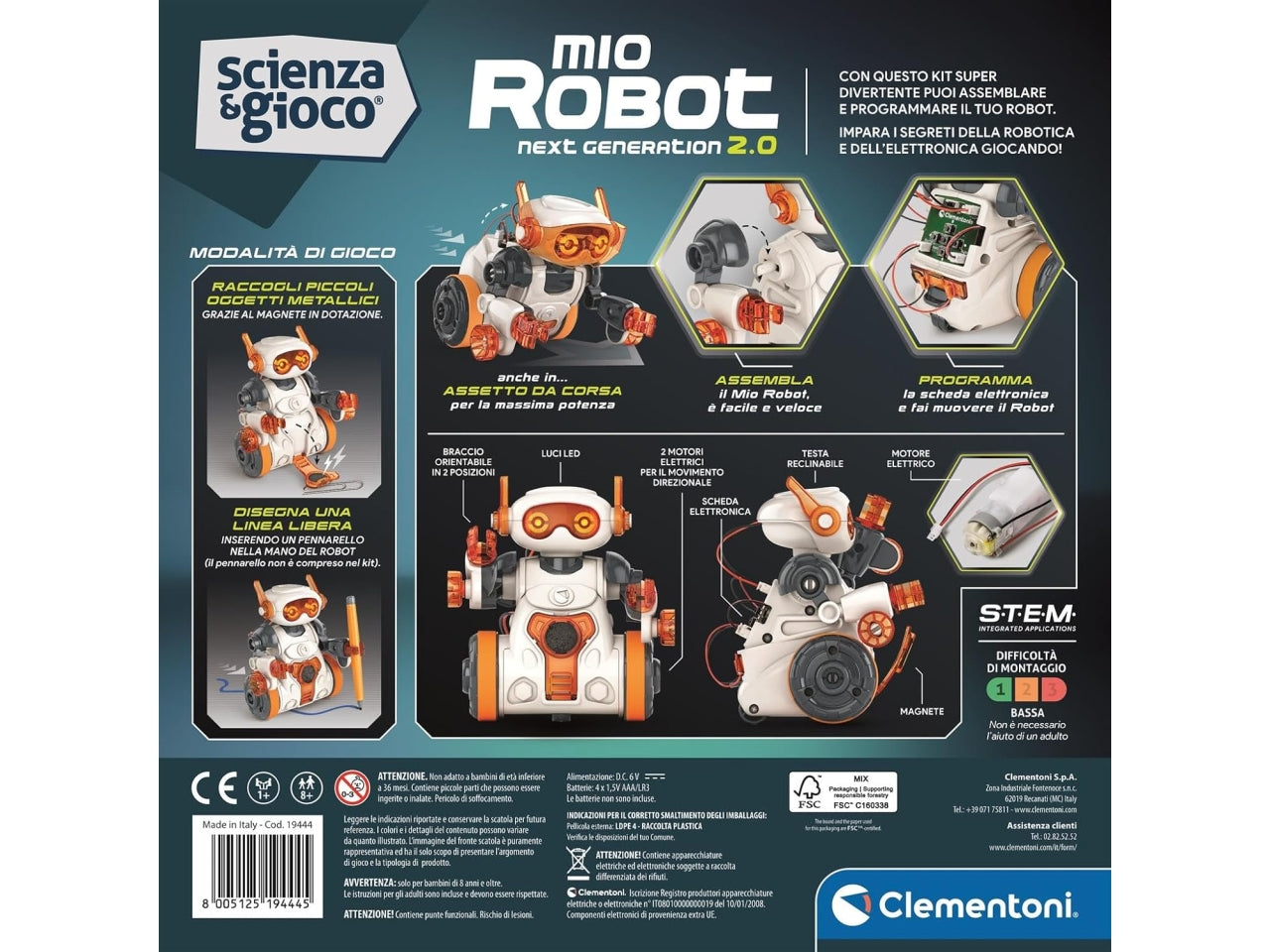 Clementoni Mio robot new