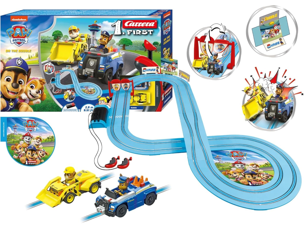 Paw Patrol pista 2,9mt in scala 1:50