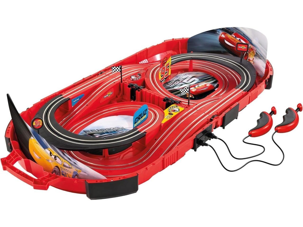 Disney pixar cars pista 2,7m in scala 1:50