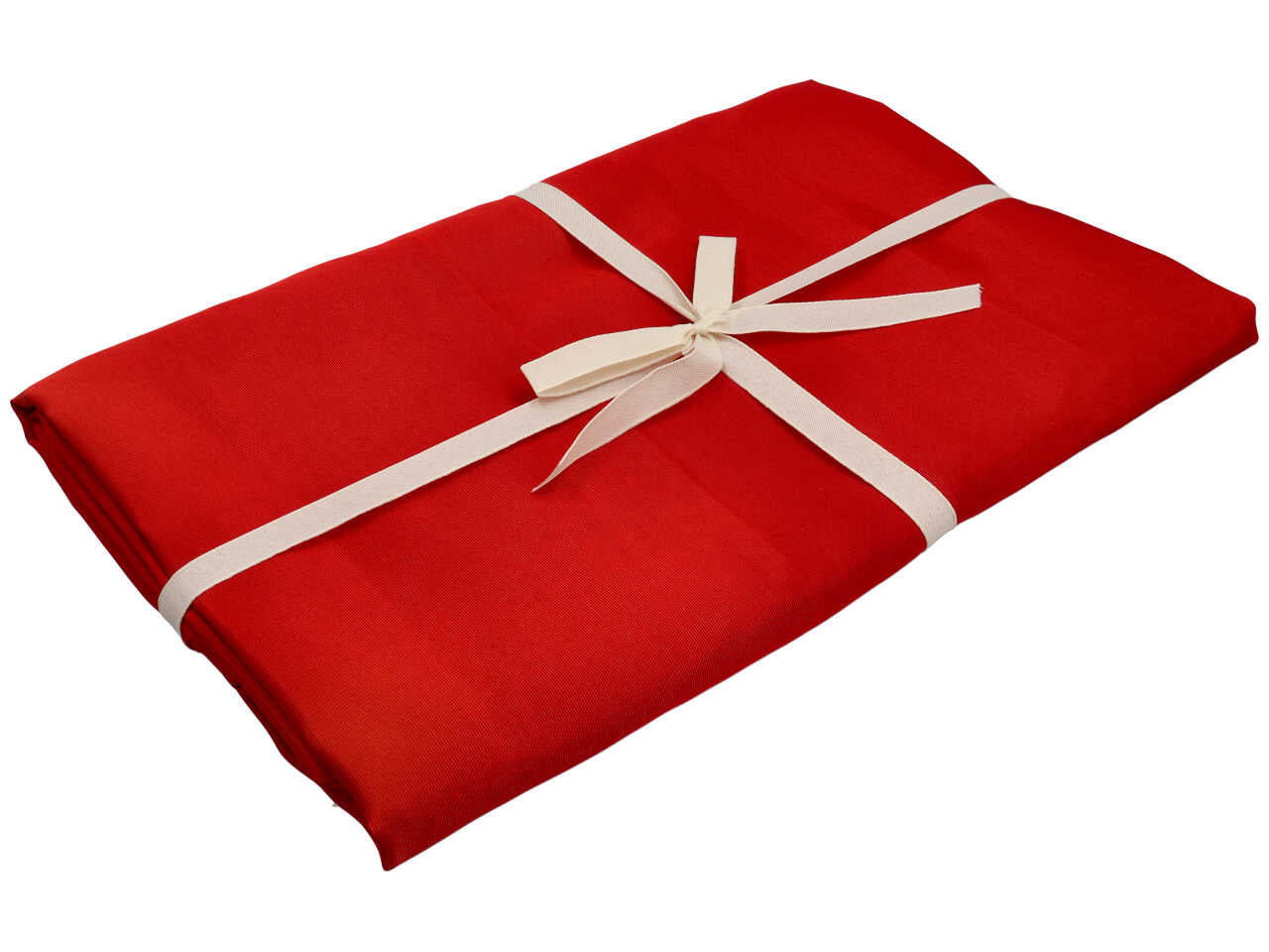 Tovaglia tessuto ottoman 140x300cm rosso