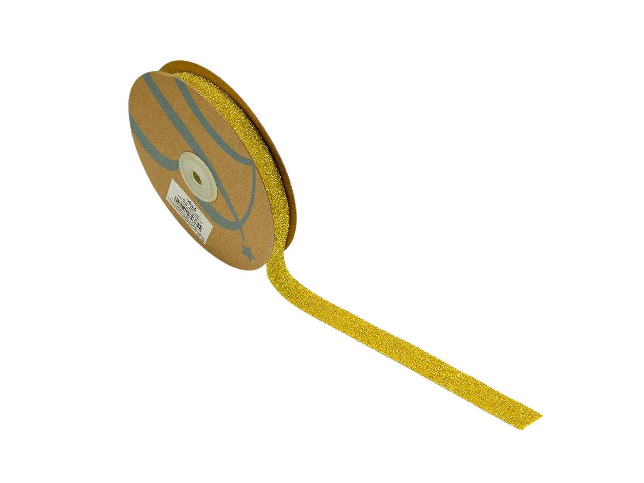 Nastro doppio lamé 15mmx10mt oro