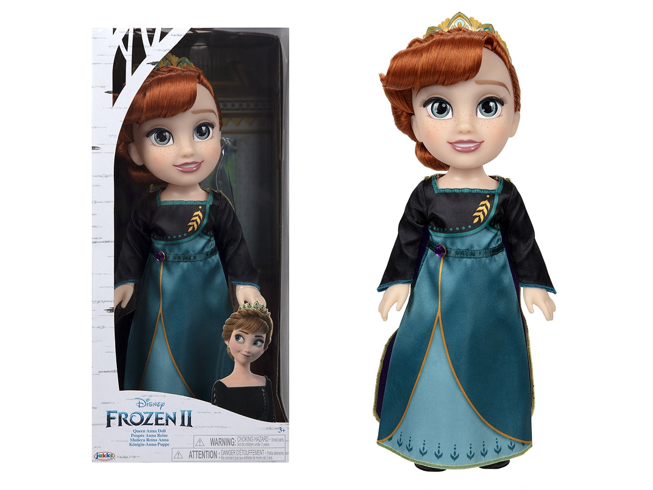Frozen bambola 38cm Queen Anna