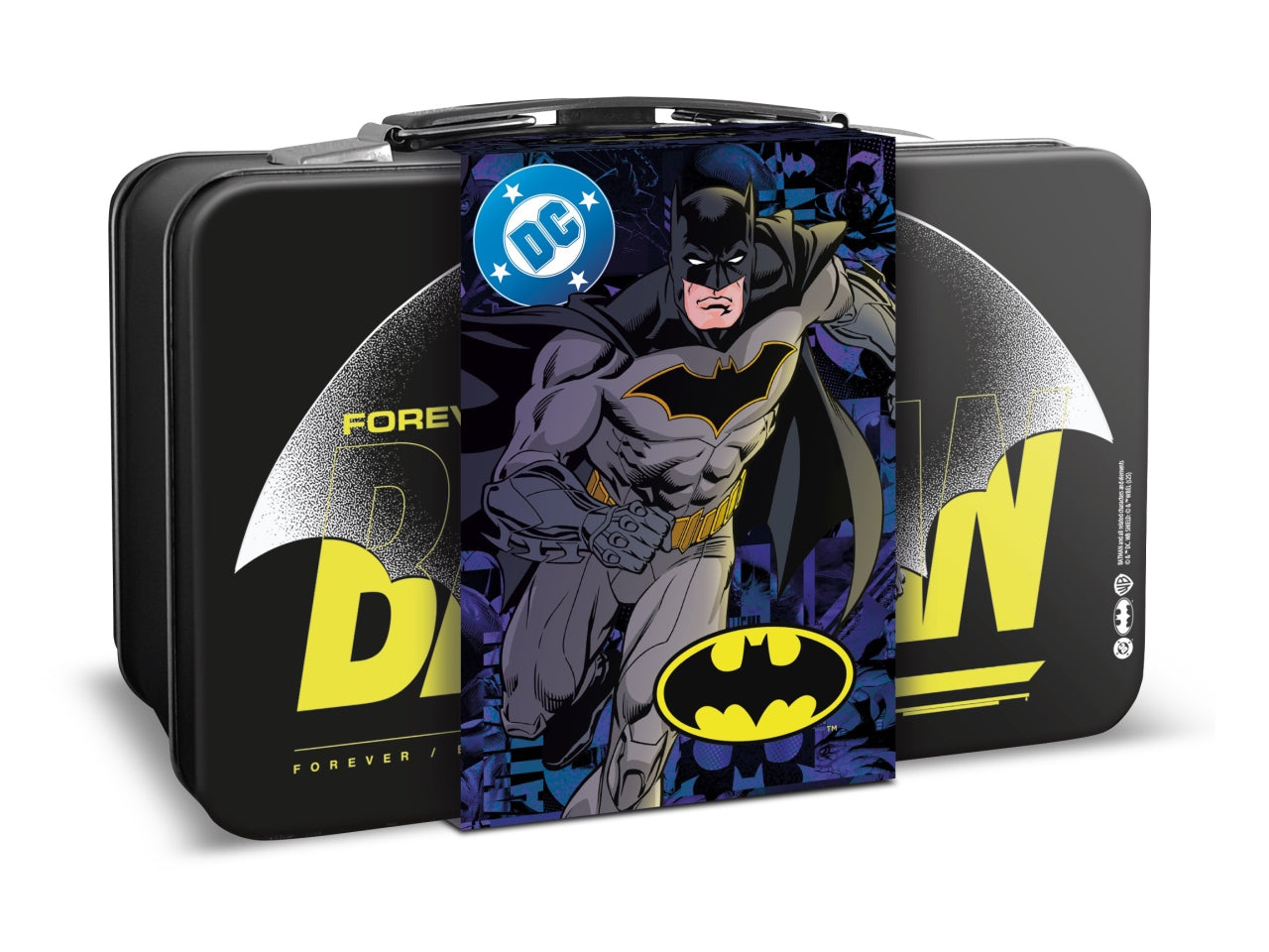 Batman valigetta in latta con edt 30ml e bagnoschiuma 100ml