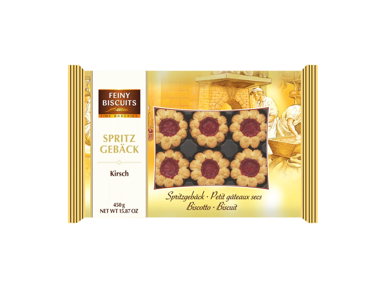 Biscotti alla ciliegia 450gr