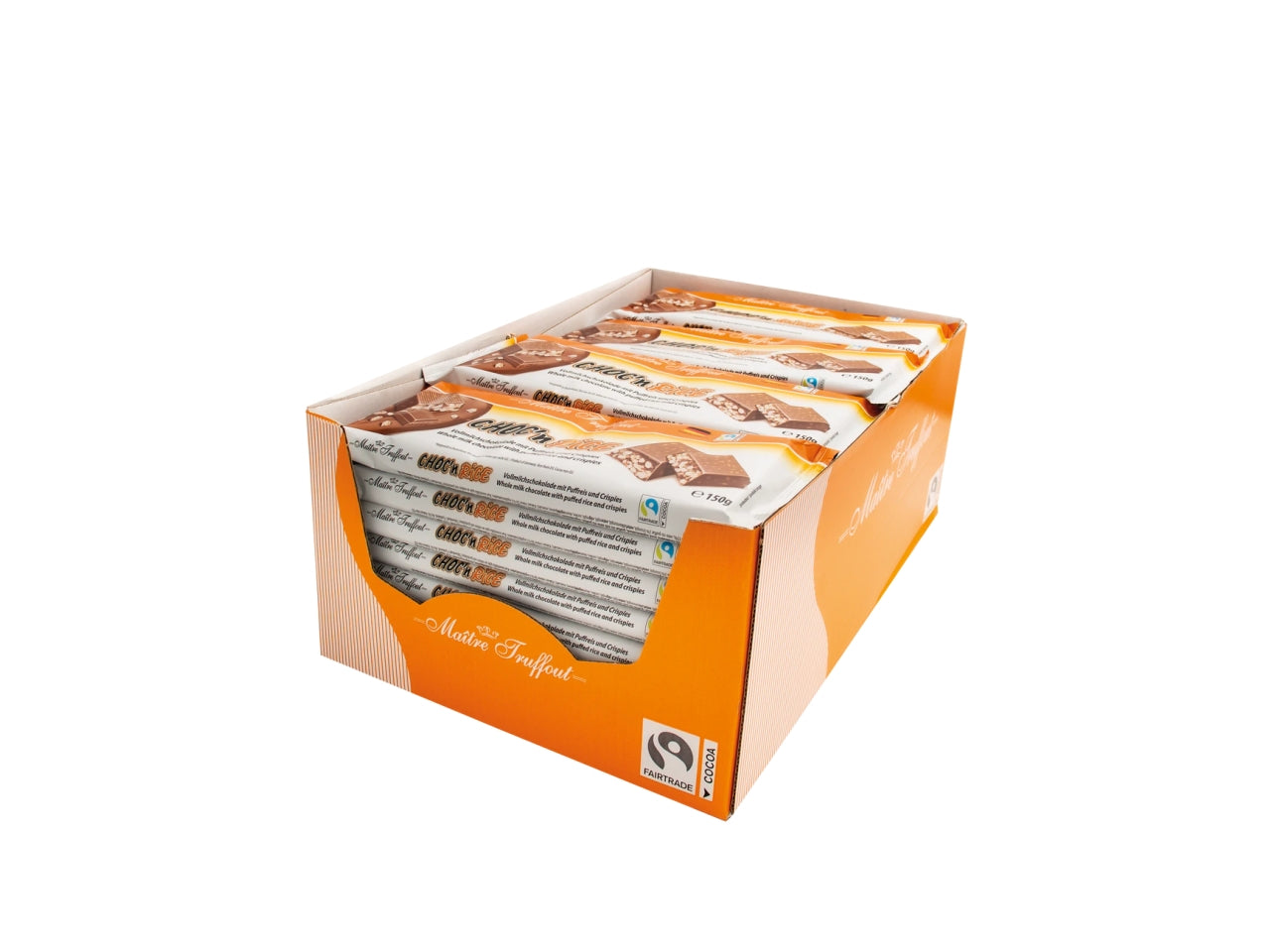 Choc'n rice cioccolata al latte con riso soffiato 150g