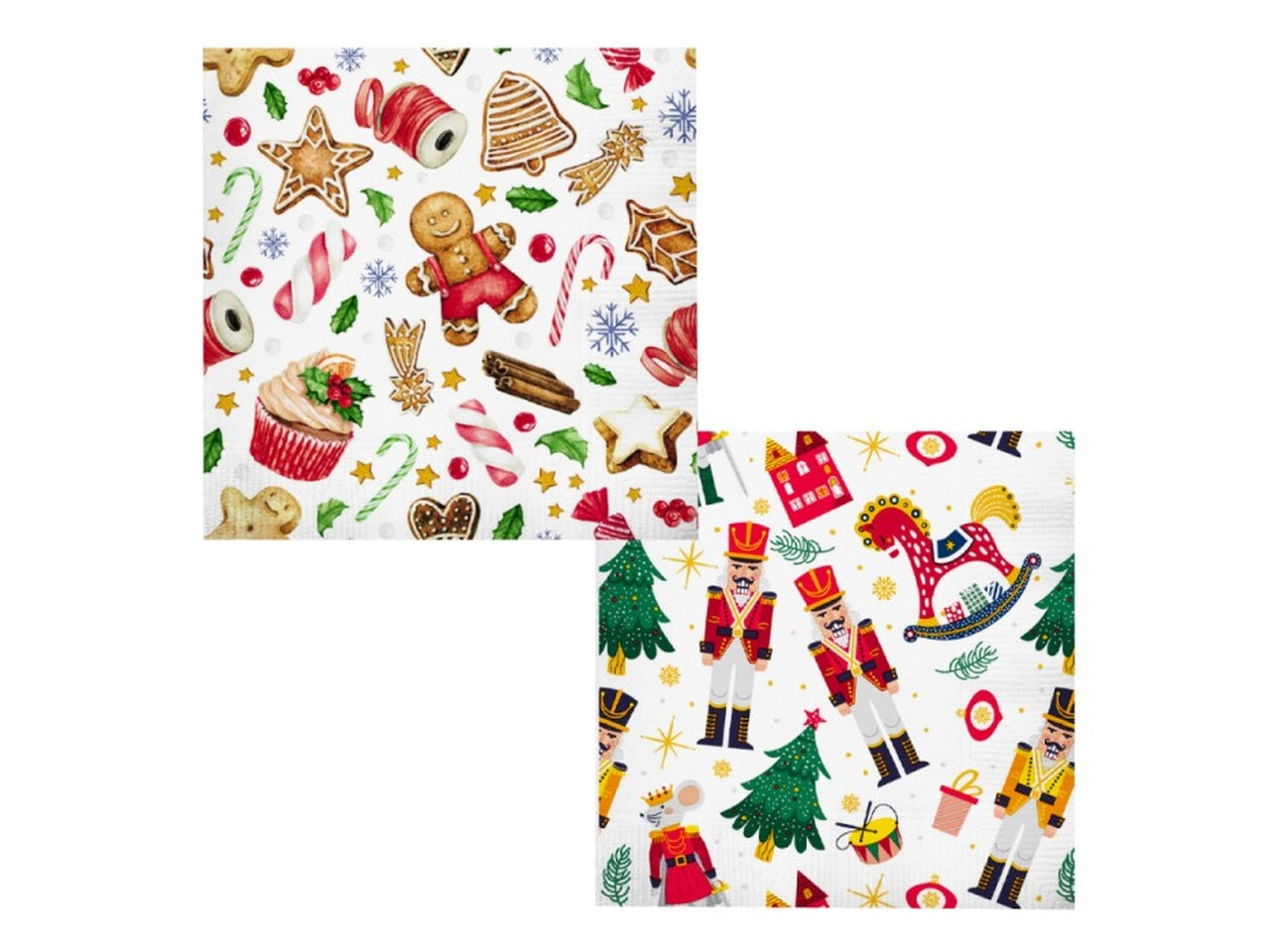 Tovaglioli di carta joyful 33x33cm in confezione da 20 pezzi