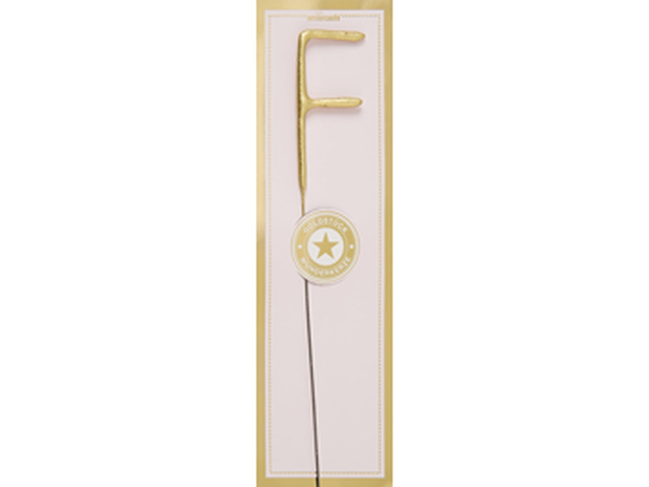 Candela scintilla Lettera F