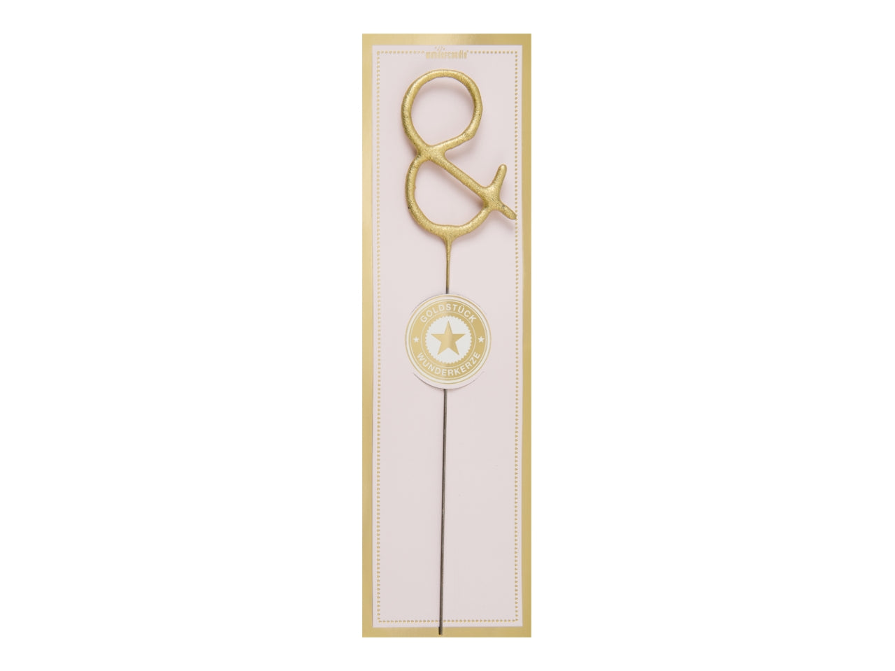 Candela scintilla Lettera &