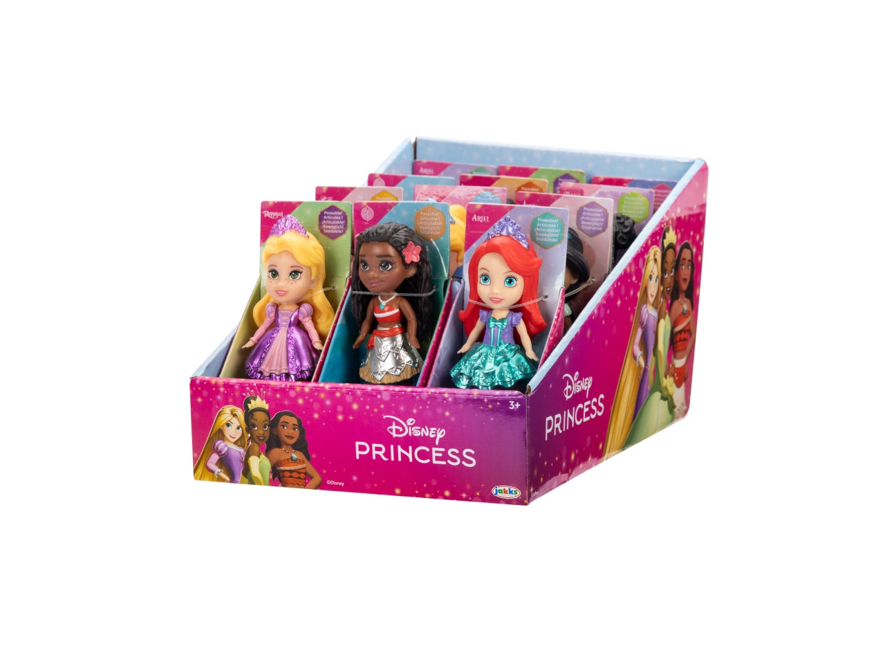 Bambola Disney Princess 7 cm Mini Dolls 7cm