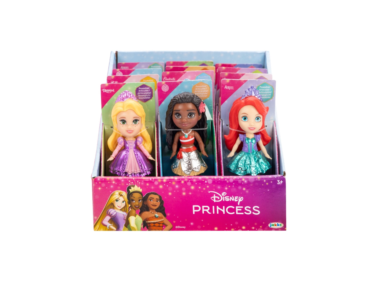Bambola Disney Princess 7 cm Mini Dolls 7cm