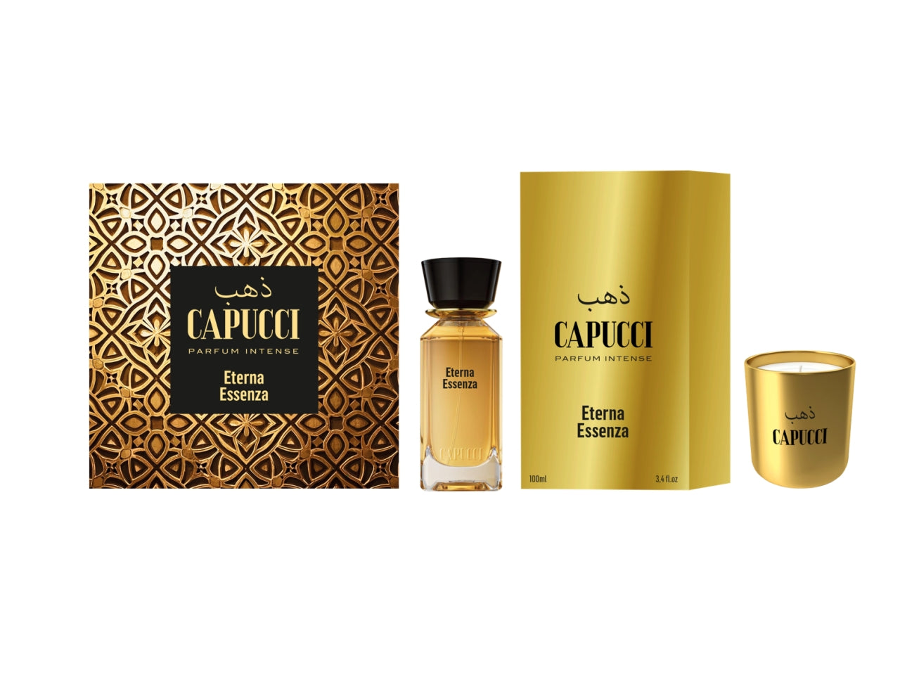 Capucci eterna essenza confezione regalo con edp 100ml e candela
