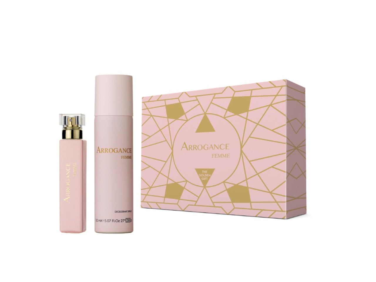 Arrogance femme scatola con edt 30ml e deodorante 150ml