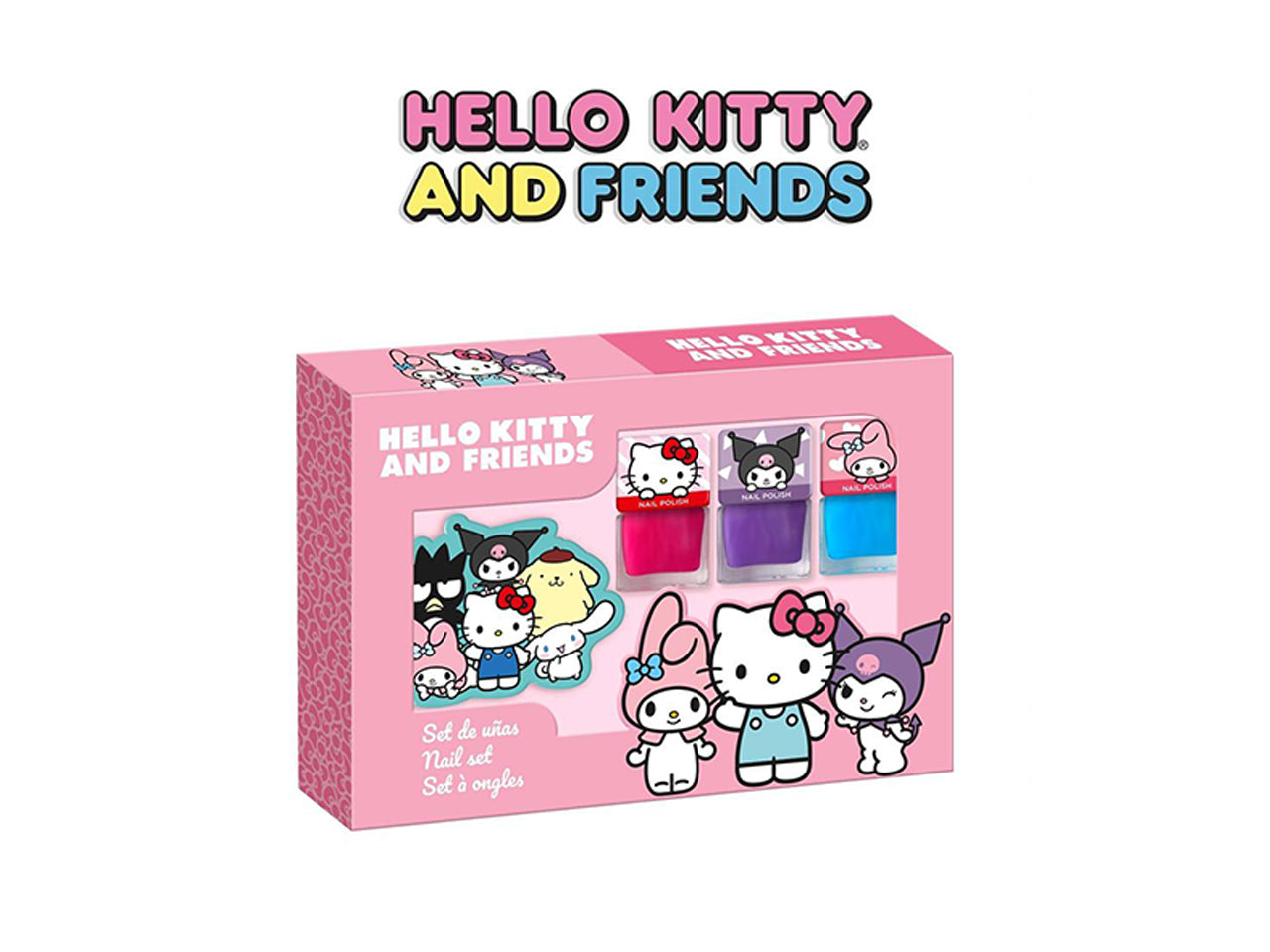 Hello kitty set unghie