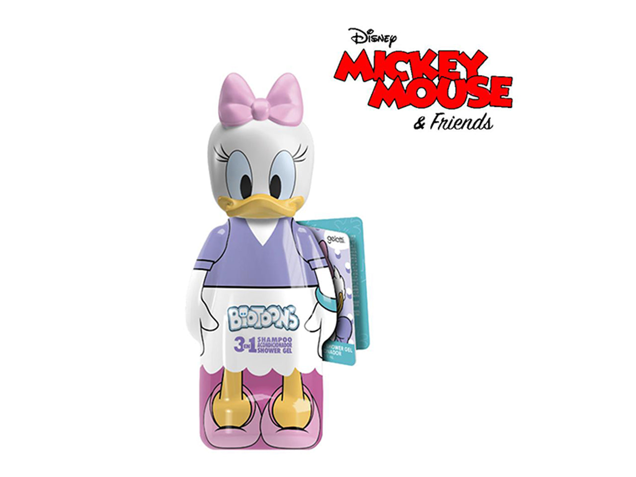 Paperina 3d con ventosa schiuma/shampoo 300ml