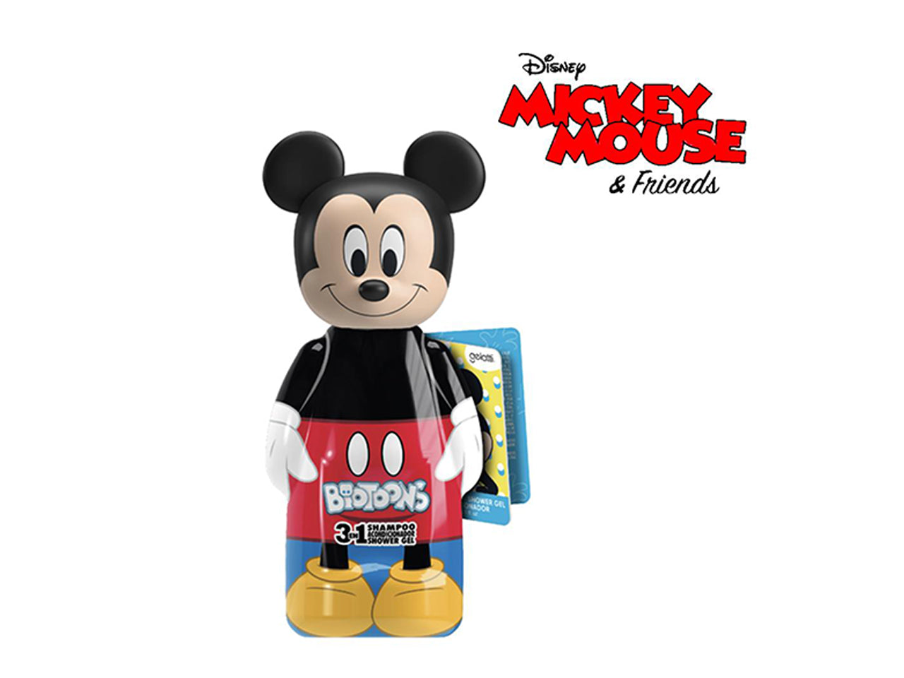 Mickey 3d con ventosa schiuma/shampoo 300ml