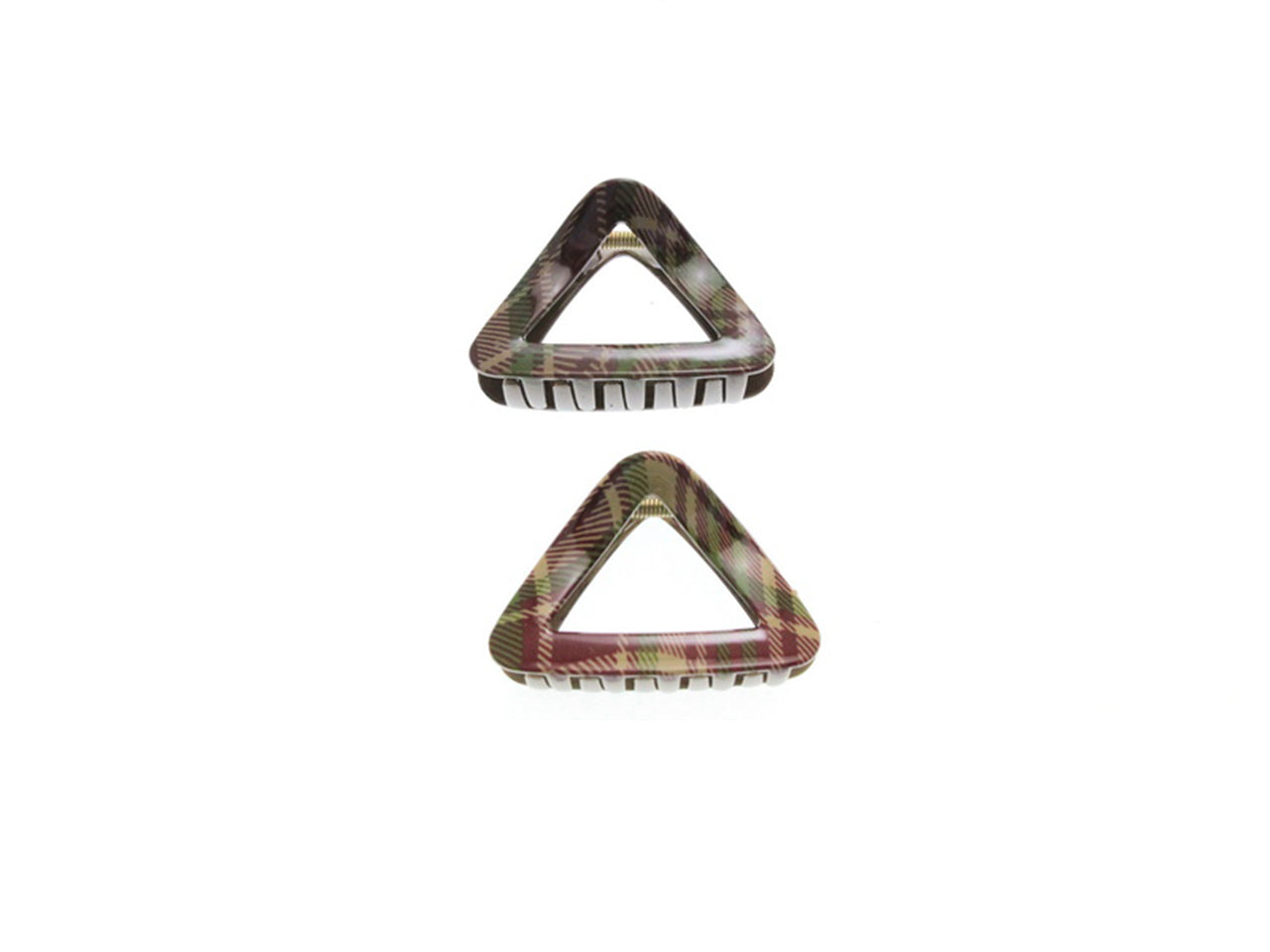 Pinza triangolare tartan