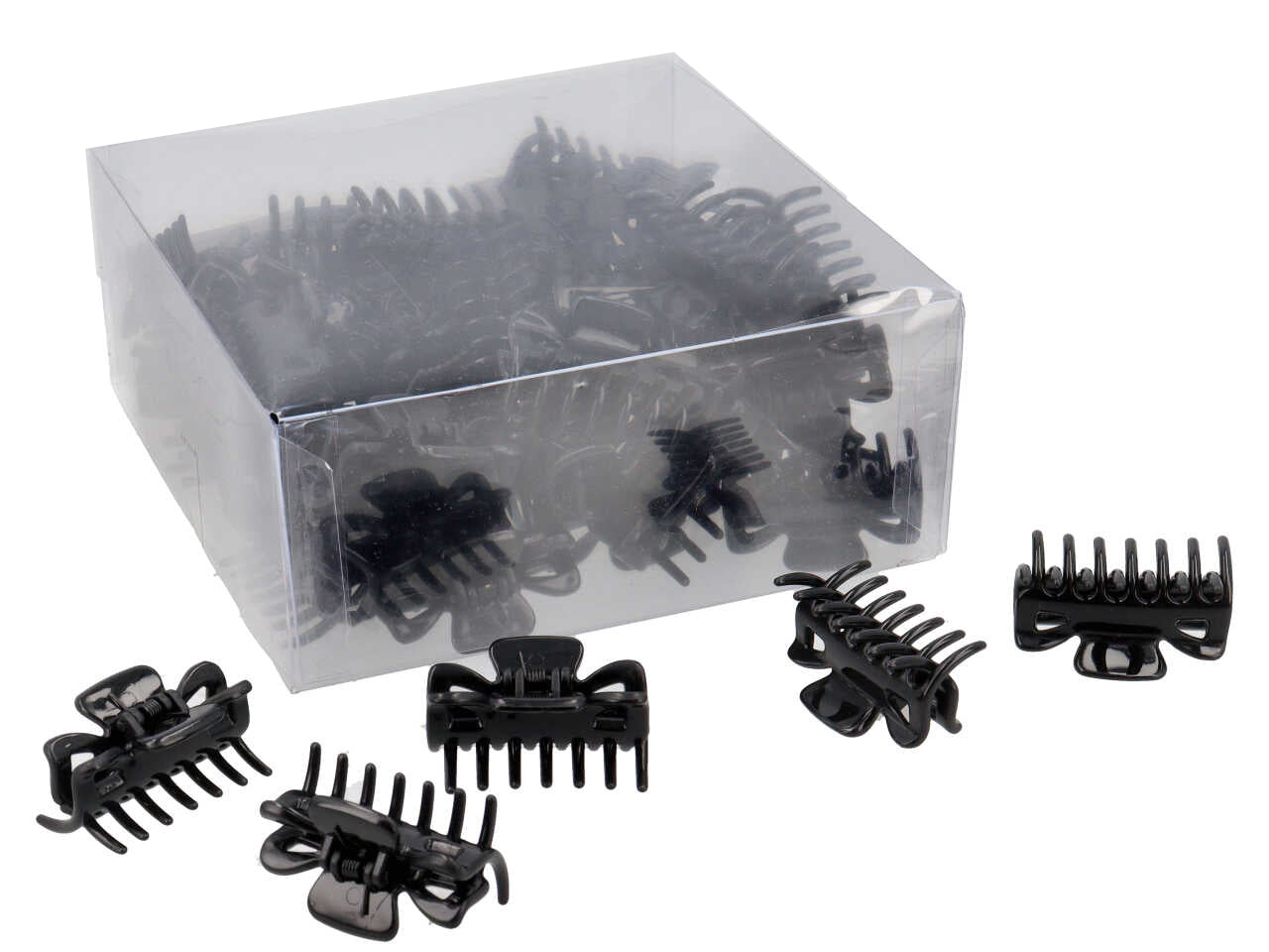 Pinza 7 denti piccola nera