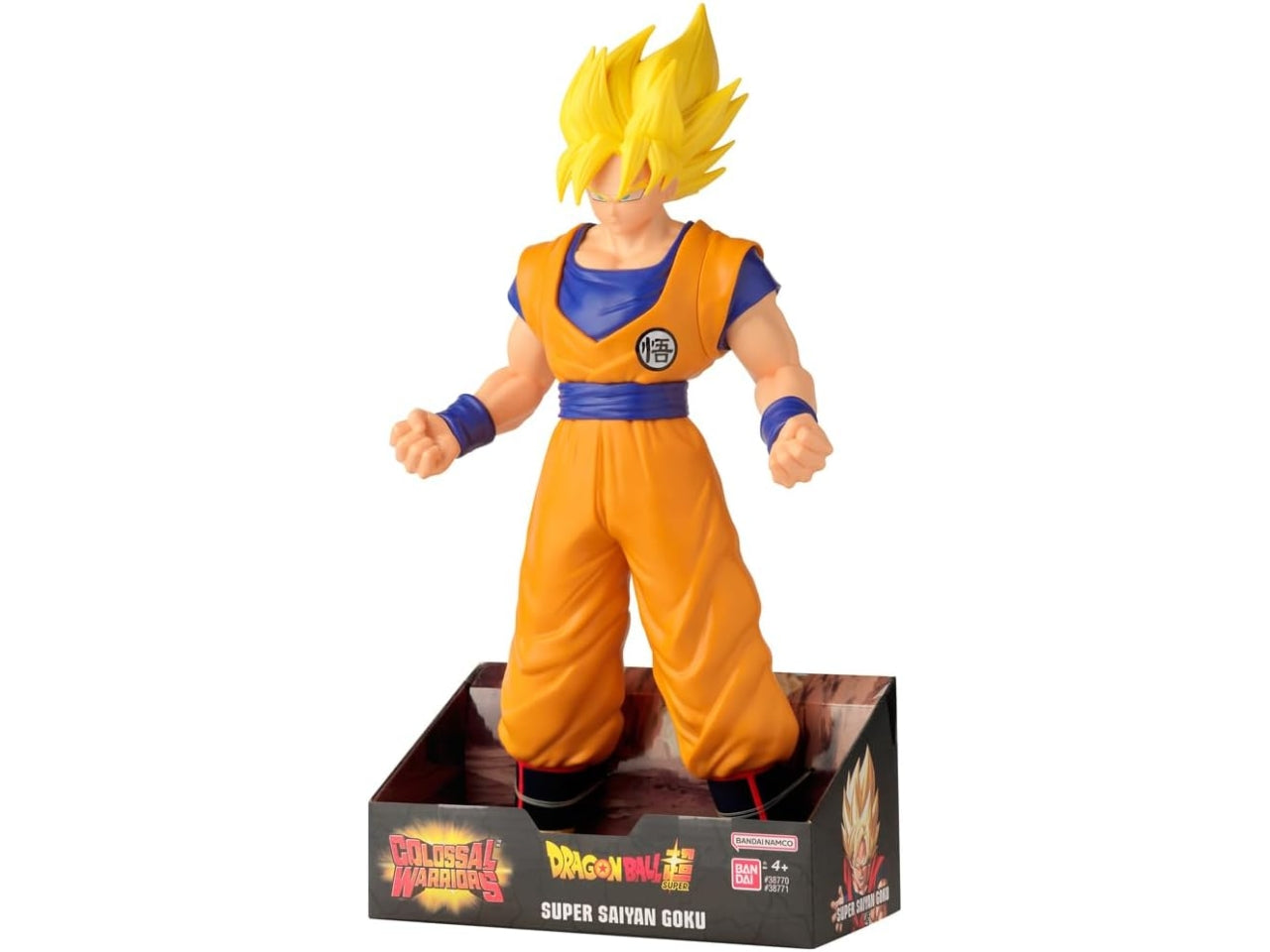 Dragon ball toy baldra figurine jumbo 40cm super saiyan goku