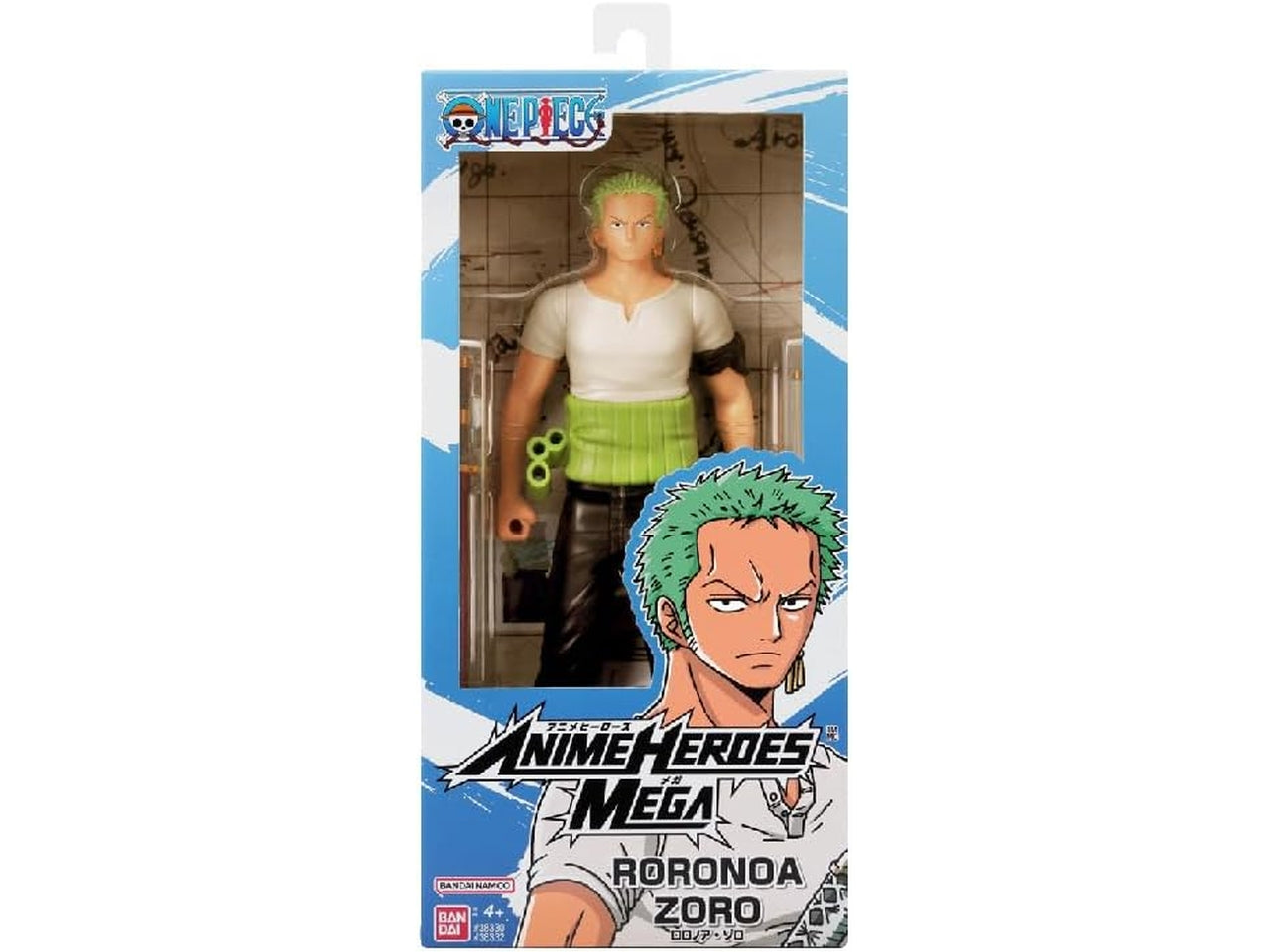 One piece toy anitoy anime heroes personaggio 30cm one piece zoro
