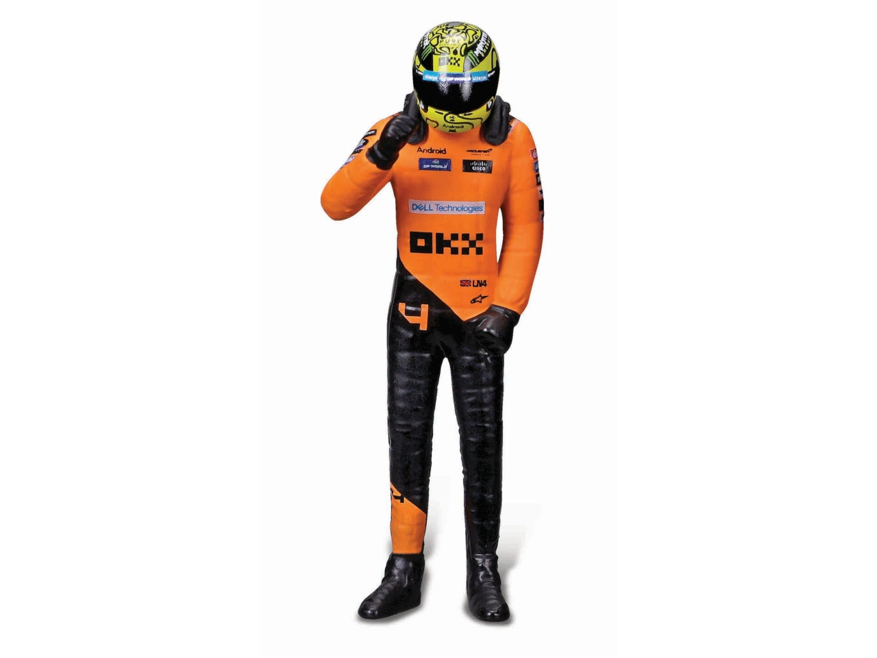 Auto formula with figure Mclaren mcl38 scala 1:43