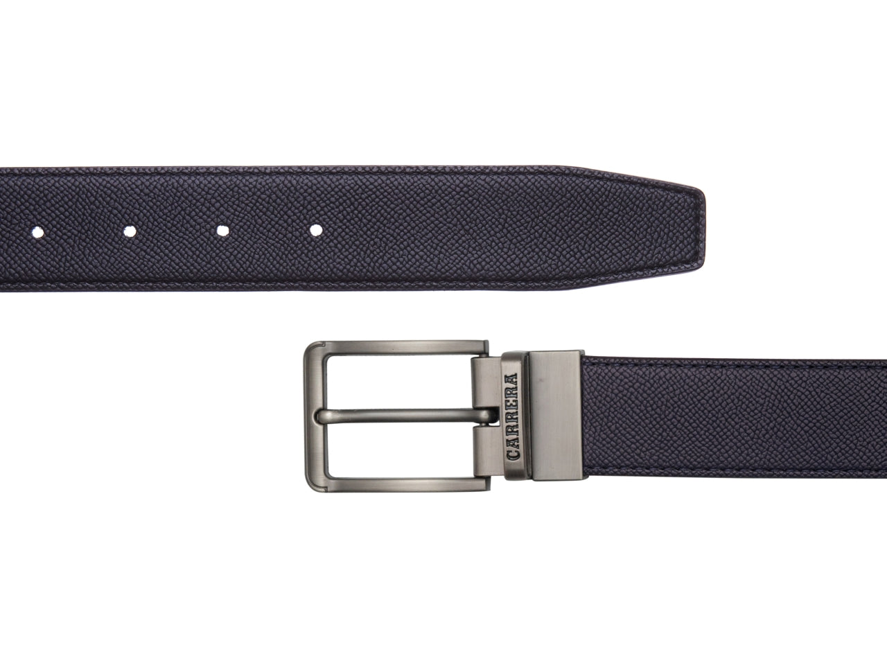 Carrera cintura 3,5cm nero/blu tg.XL