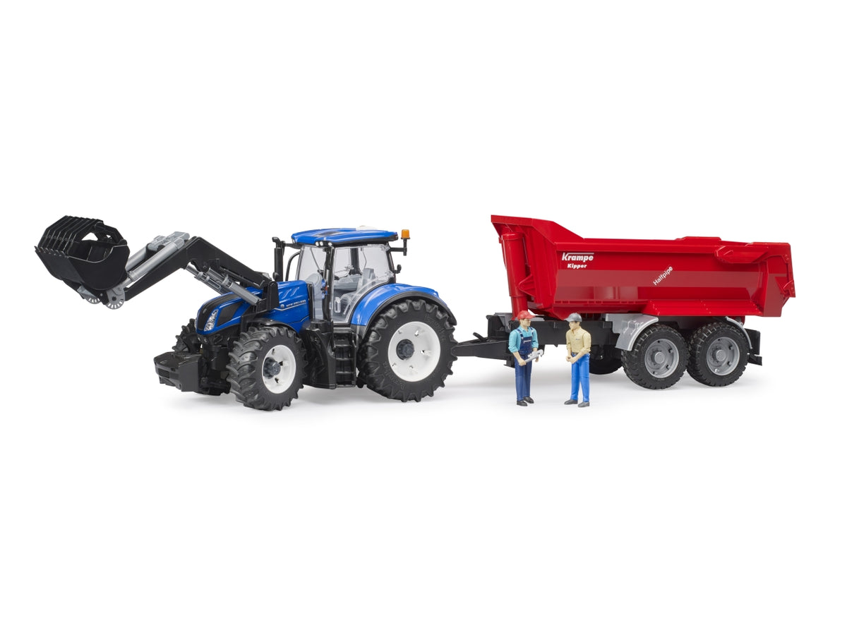 Trattore new holland t7.315 con benna