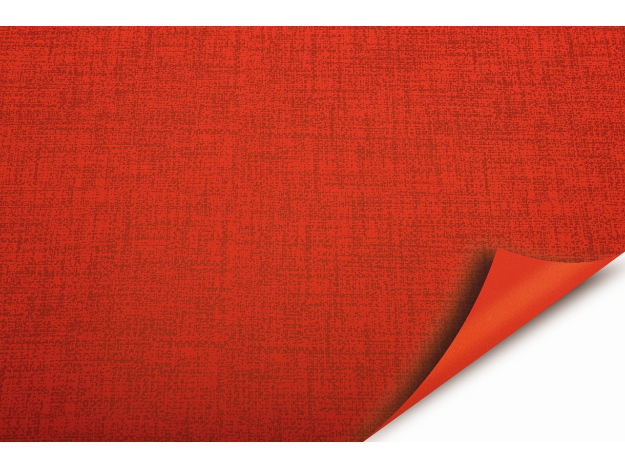 Bobine tela rosso cm 100x25m 2 lati 40 my