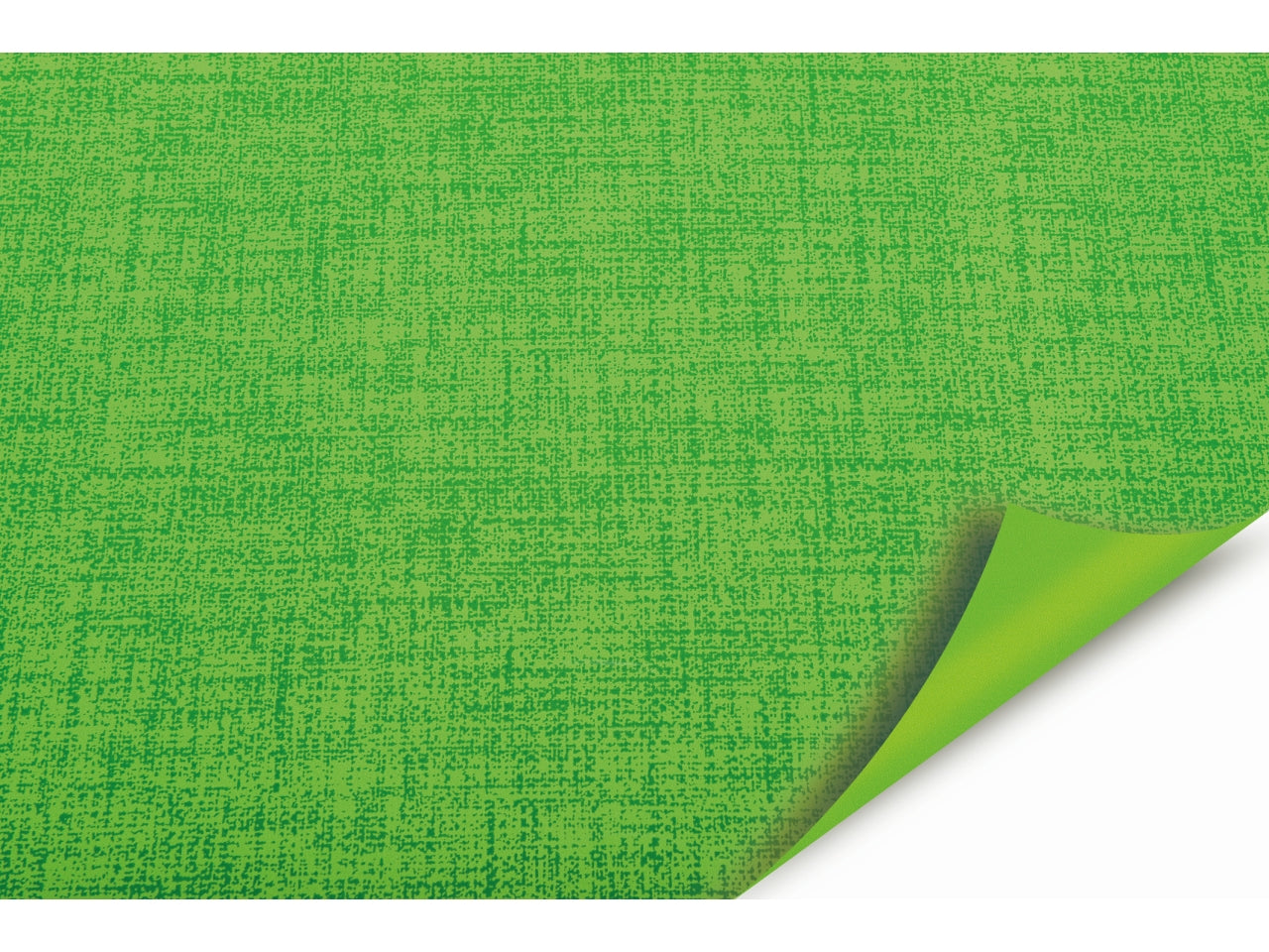 Bobine tela verde cm 100x25m 2 lati 40 my