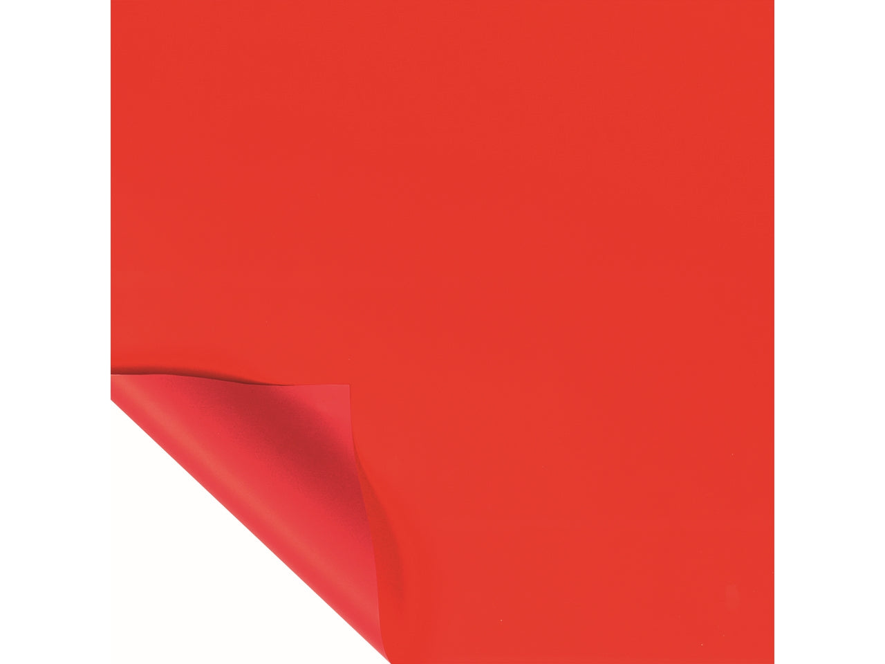 Bobine perlato fondo pieno 2l. 40my 0,80x20mt bicolor rosso 12