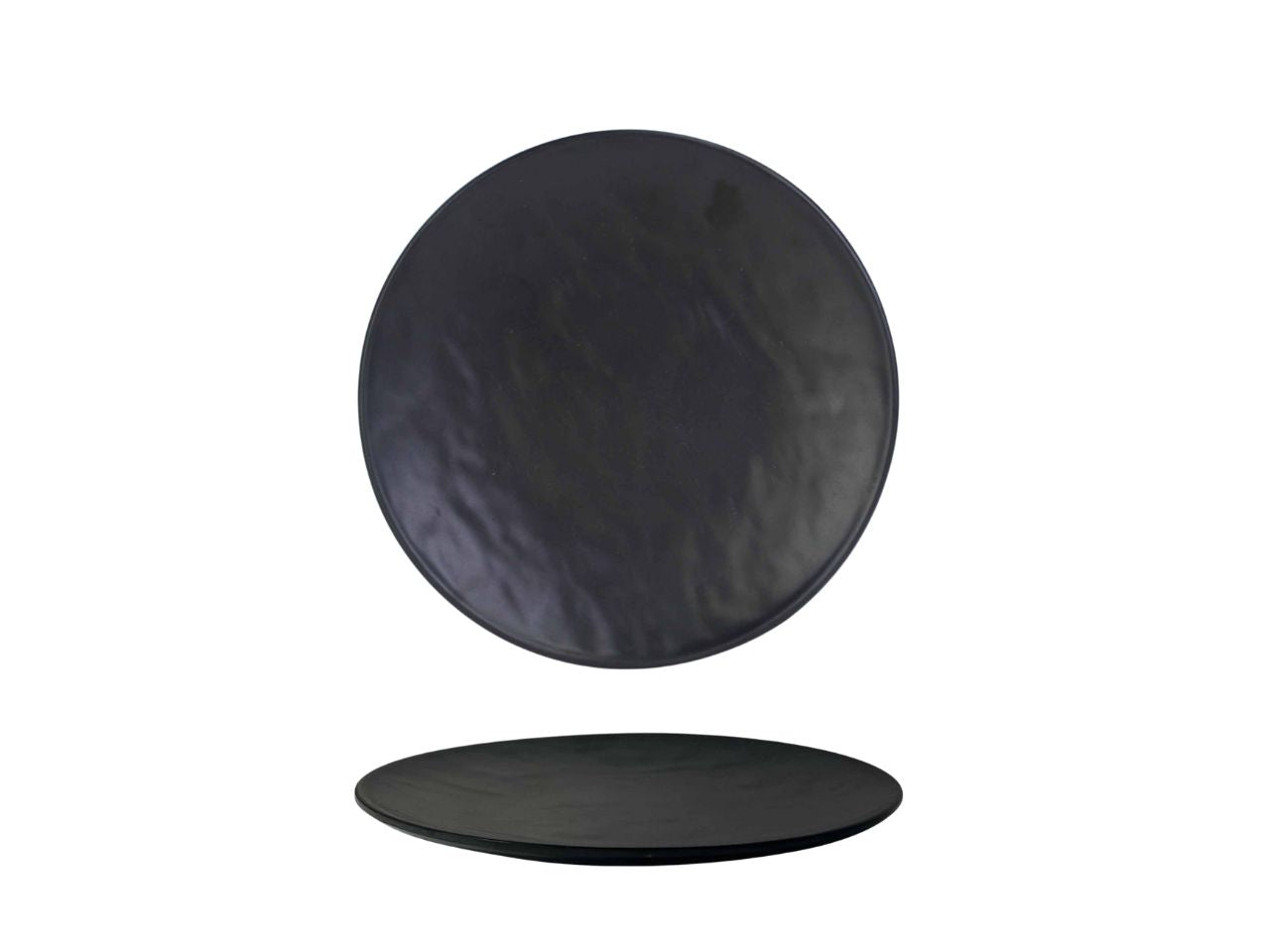 Nero organic piatto tondo 20cm melamina