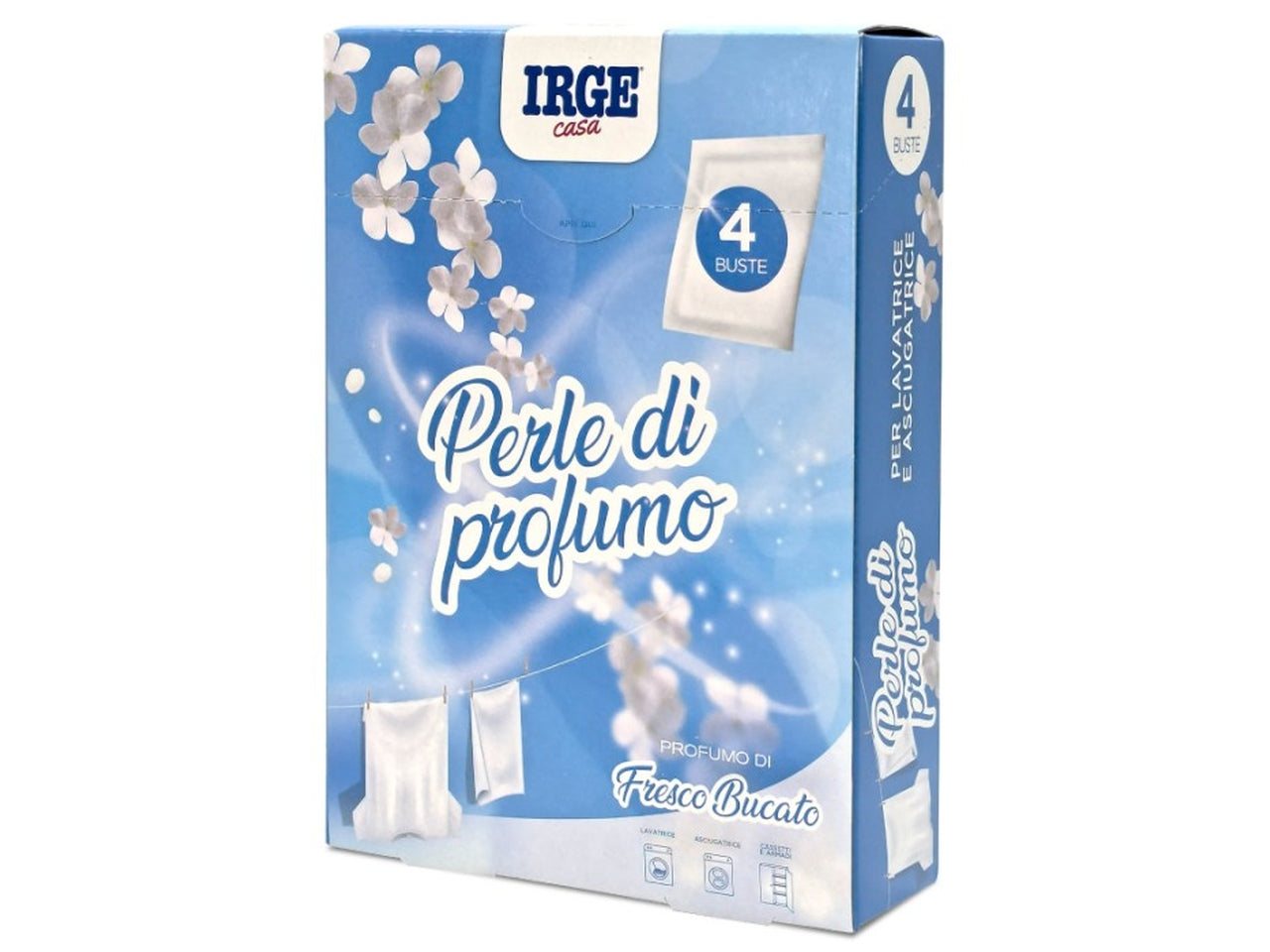 Bustine profumate fresco bucato set da 4 bustine