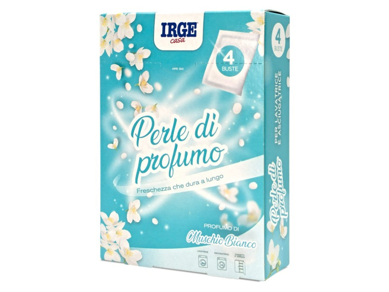 Bustine profumate muschio bianco set da 4 bustine