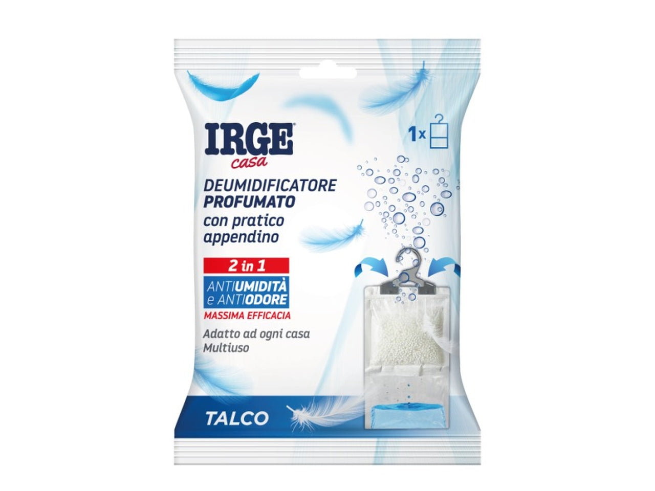 Deumidificatore 500ml con app. talco