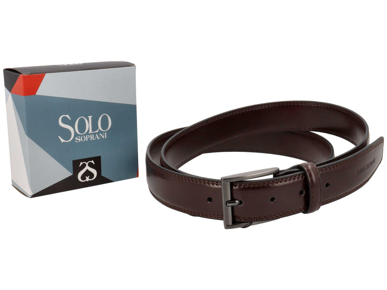 Solo soprani cintura pelle testa di moro