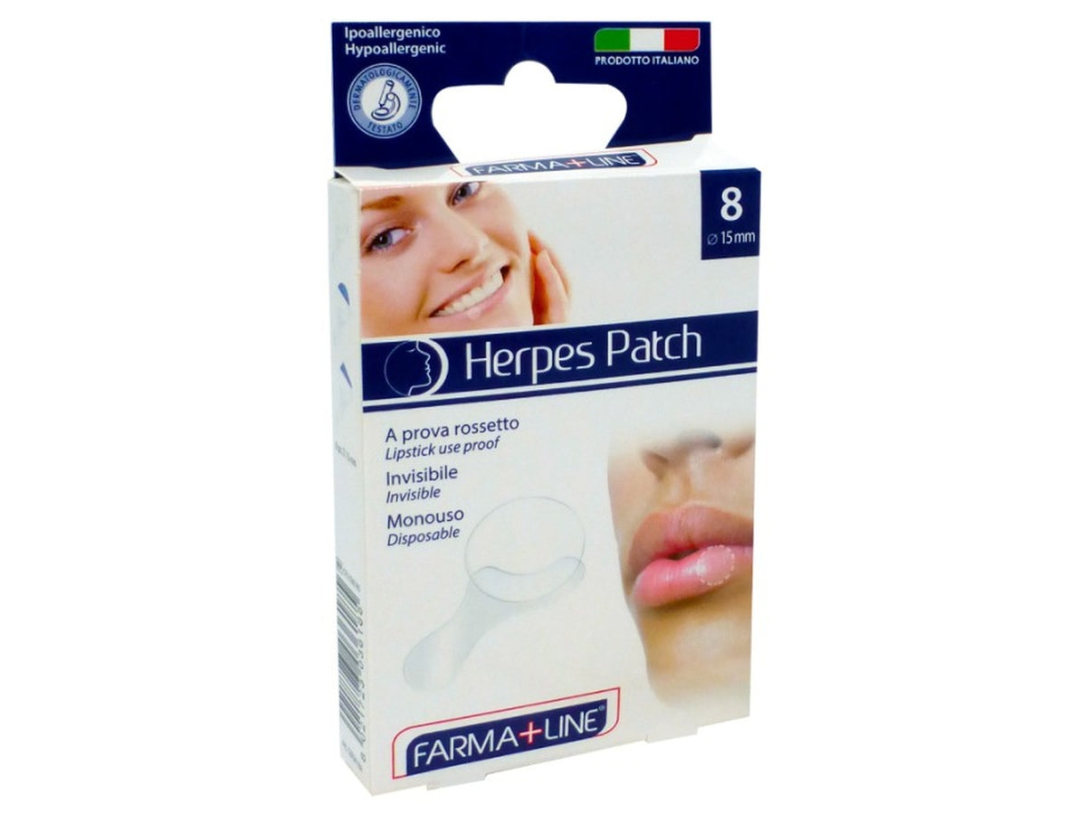Cerotti patch herpes farmaline set da 8 cerotti