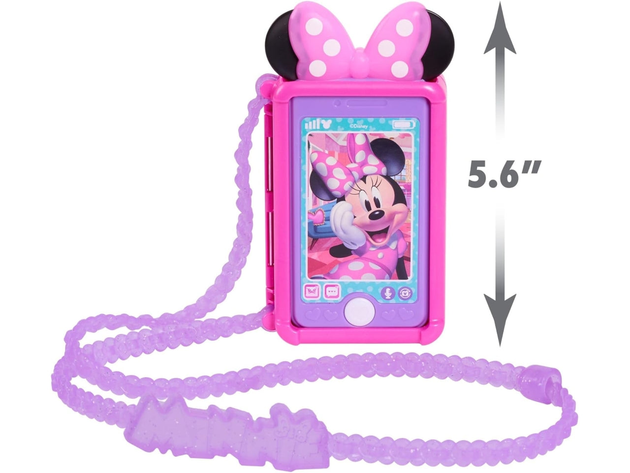 Minnie mouse set cellulare con borsetta