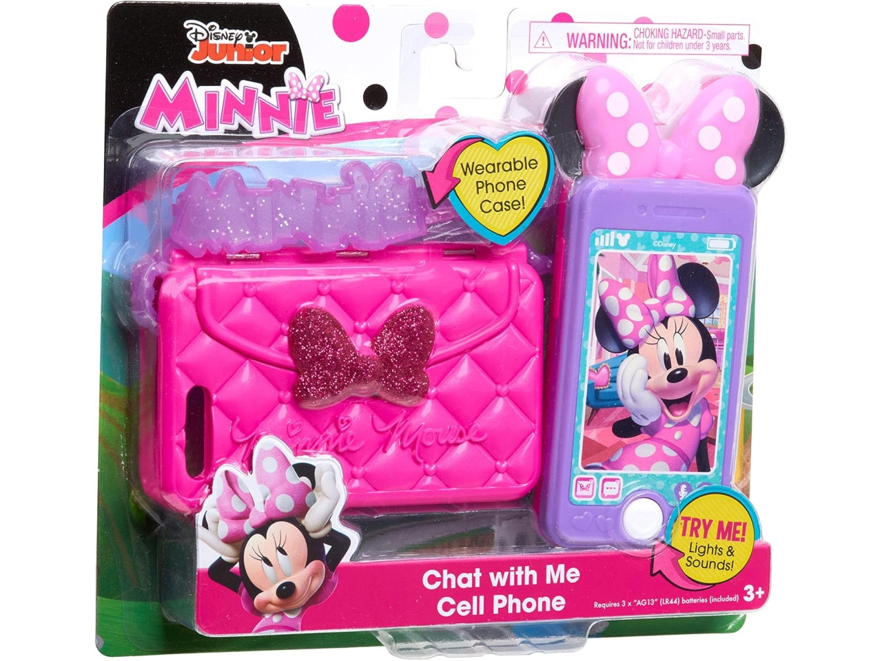 Minnie mouse set cellulare con borsetta