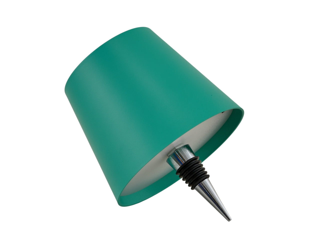 Lime green lampada touch tappo 11x11x13cm