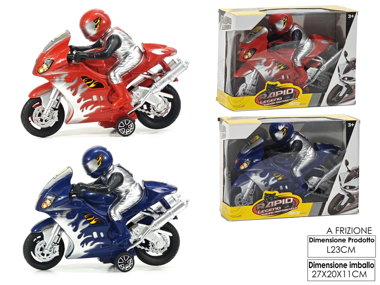 Moto modelli assortiti