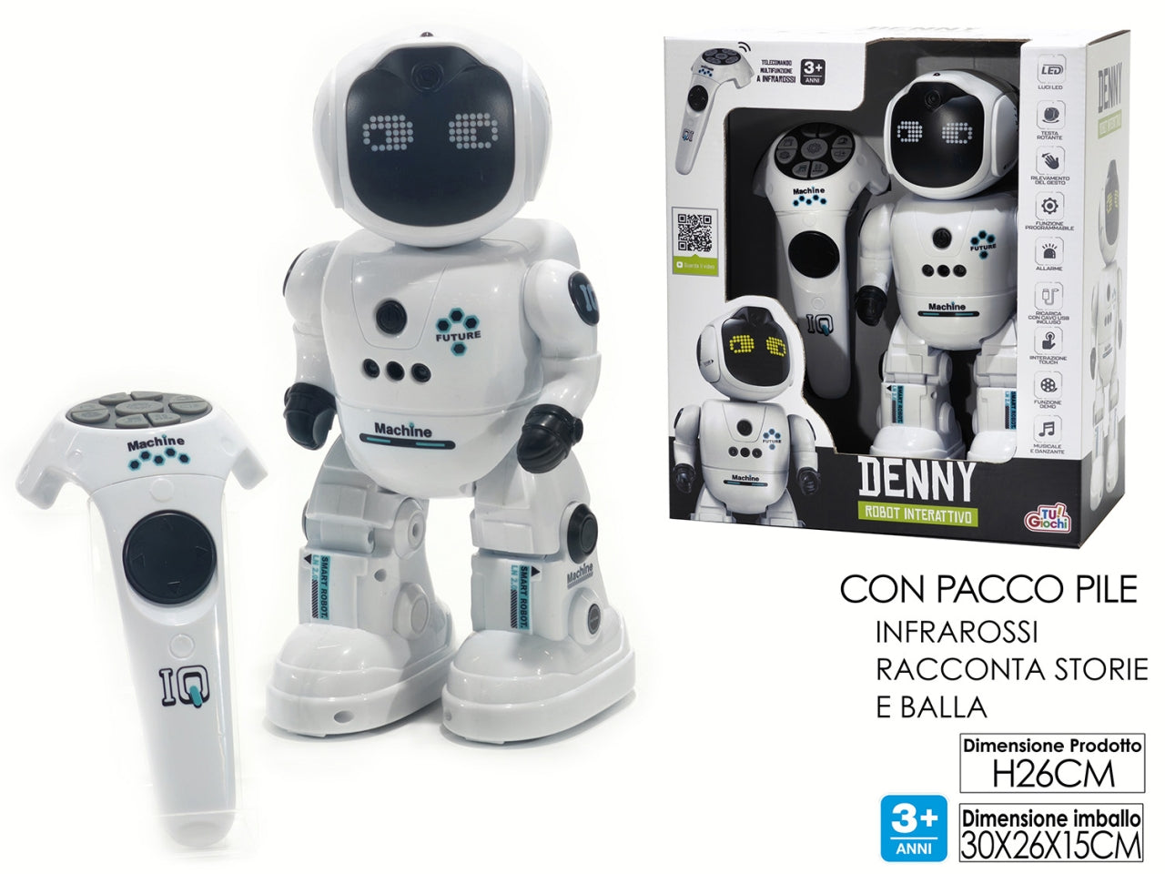 Denny robot interattivo