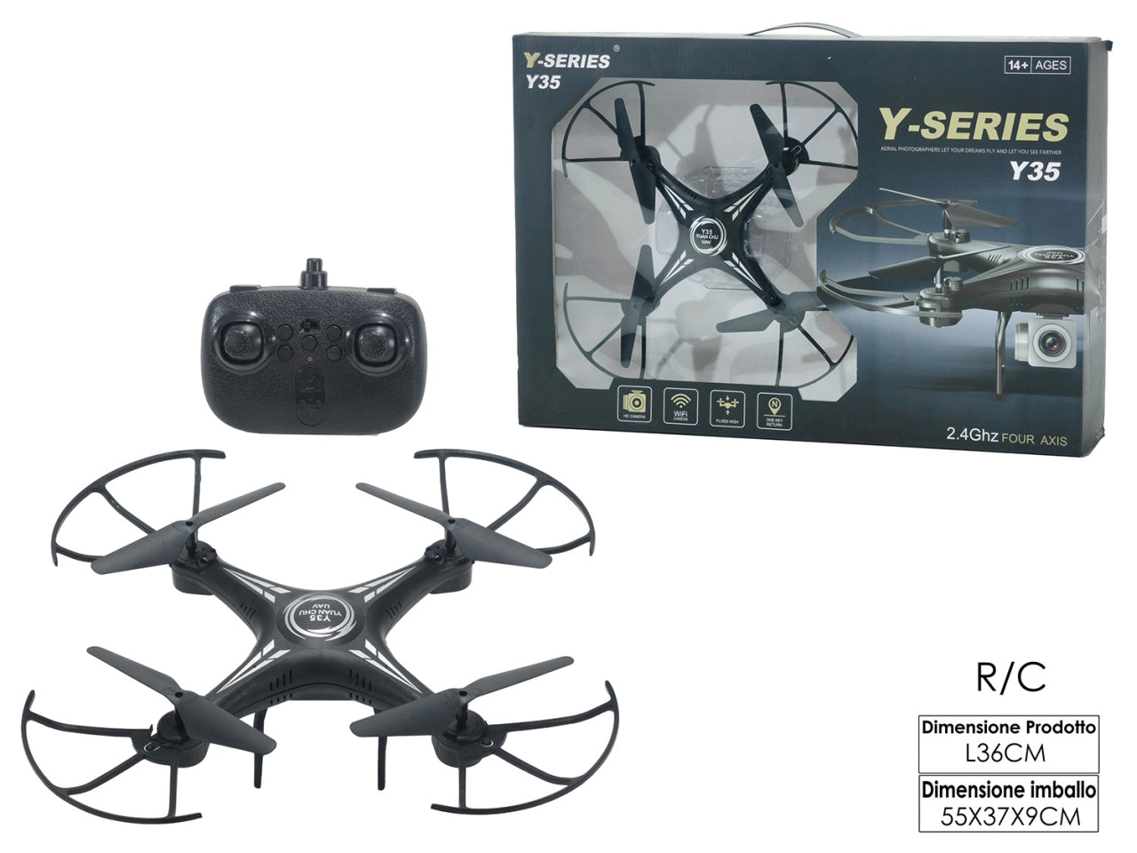 Drone radio comandate 2.4ghz